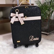 Lançamento Mala Bebê Brilhante com Rodinhas