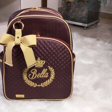 Mochila Casual Com Nome Bordado